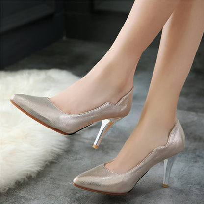 Woman Pointed Toe Wedding ShoesHigh Heels Stiletto Pumps