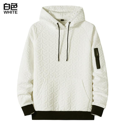 Men's Cotton Sports  Casual Hooded Sweater Coat Shirts