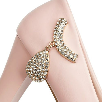 Women's Peep Toe High Heels Sandals